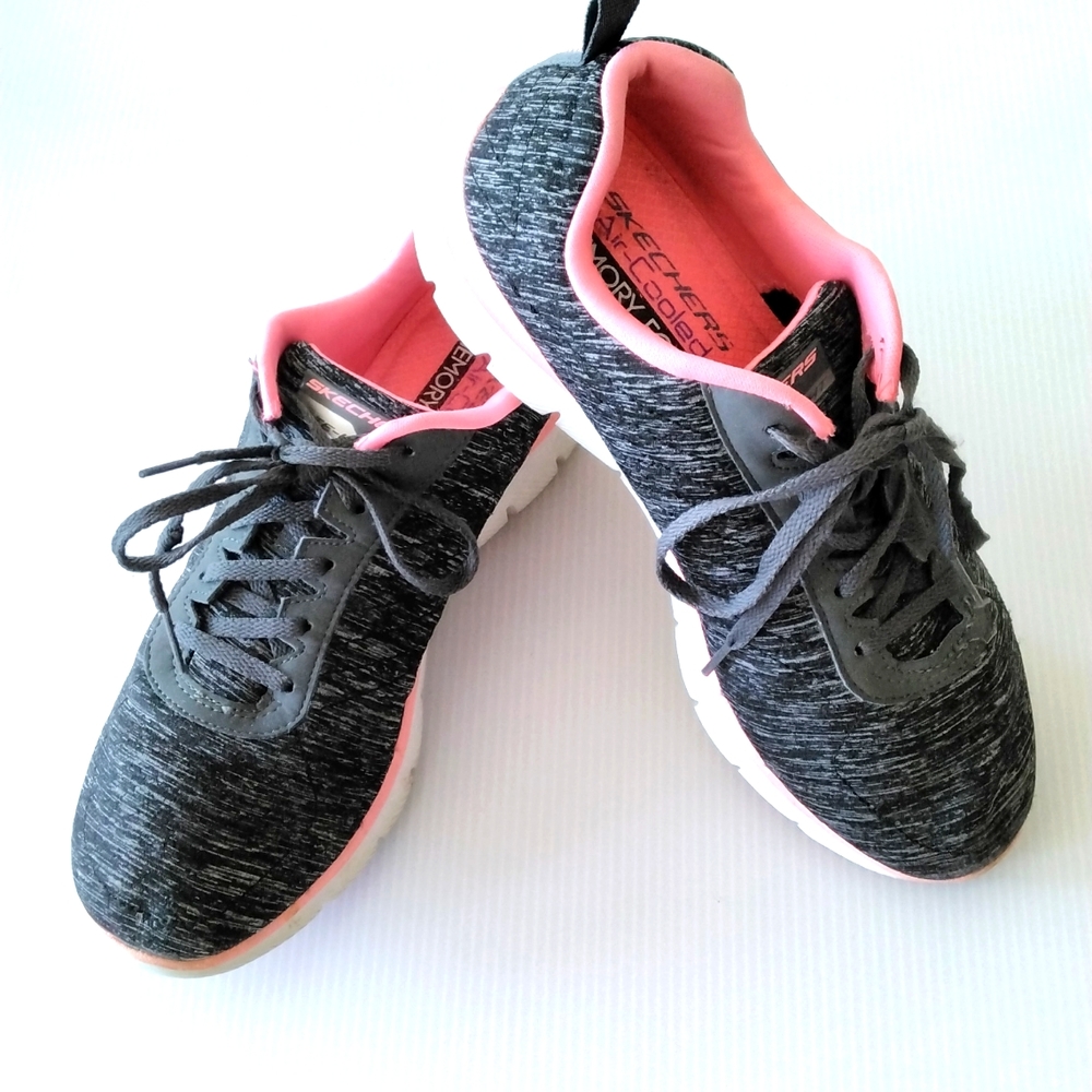 - -Skechers dual lite air cooled memory foam sneakers